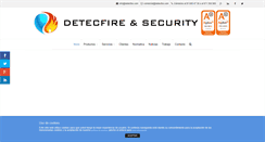 Desktop Screenshot of detecfire.com